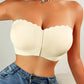🔥Laatste dag ❤️Naadloze strapless bandeau-bh met voorsluiting