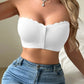 🔥Laatste dag ❤️Naadloze strapless bandeau-bh met voorsluiting