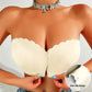 🔥Laatste dag ❤️Naadloze strapless bandeau-bh met voorsluiting