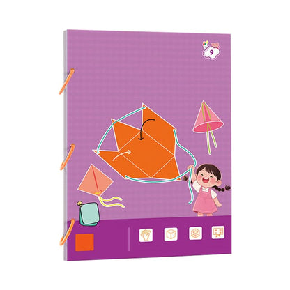 👶50% korting✨Trekkoord 3D Geometrie Leerboek